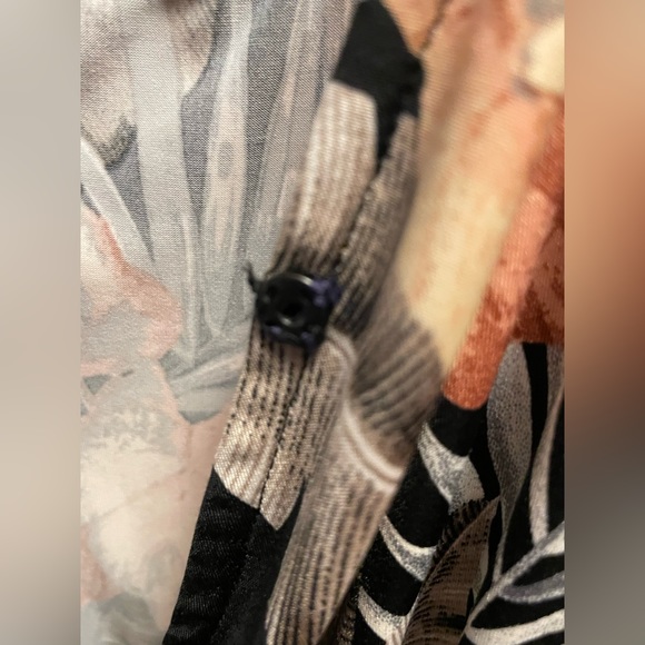 VGUC Veronica Tropical Print Jumpsuit (Size: Small) - Picture 4 of 8